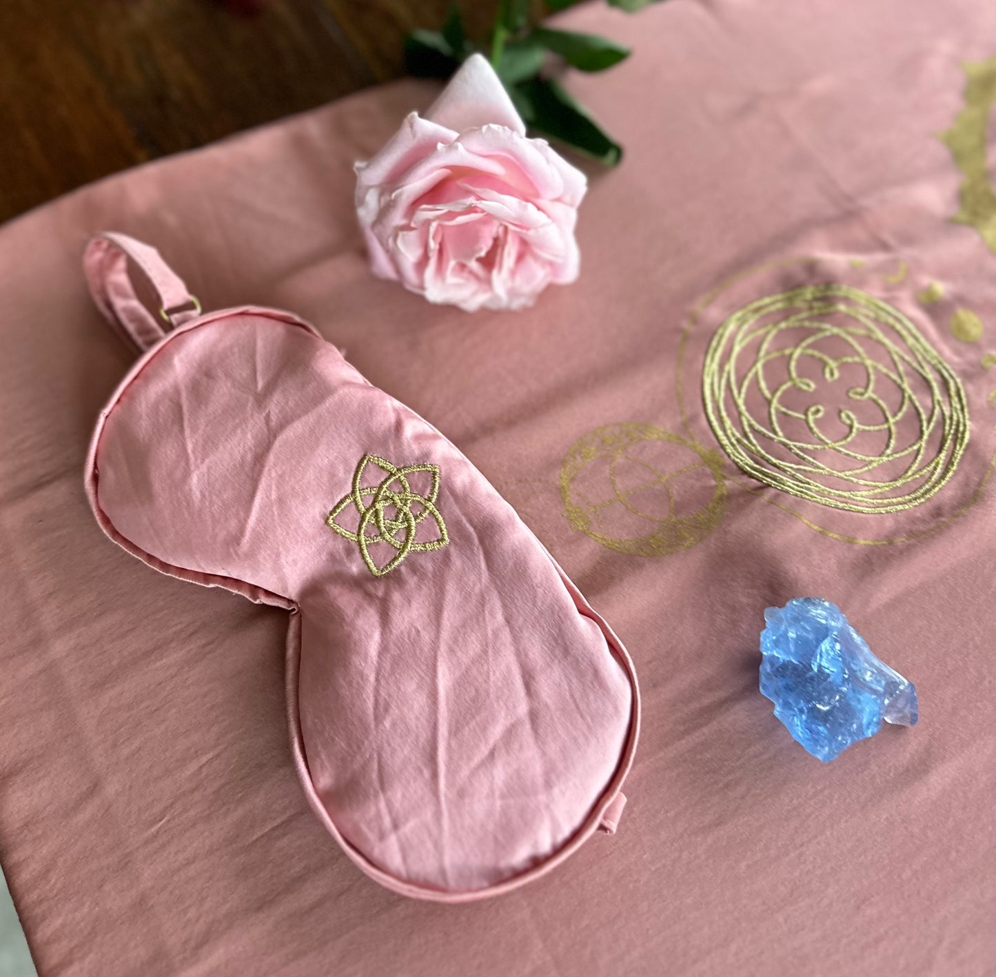 Silk Crystal Mask - Venus Star - The Rose Codes