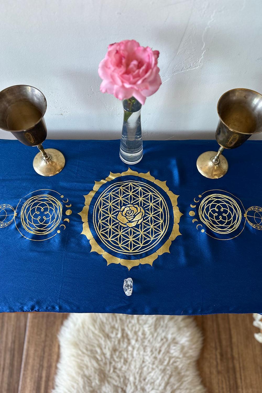 Rose Lineage - Altar Cloth - The Rose Codes