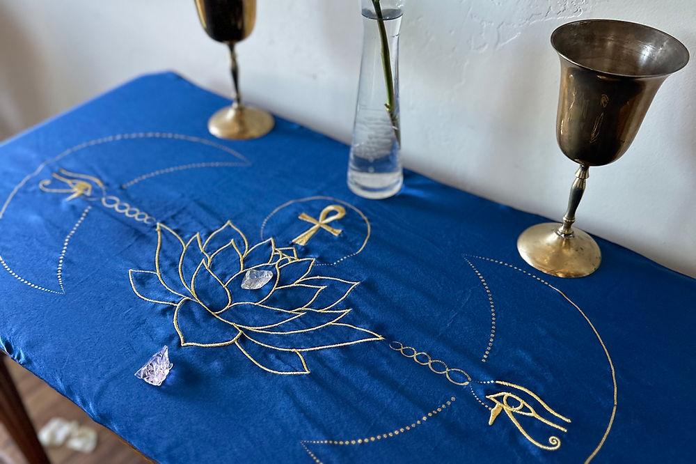 Isis - Altar Cloth - The Rose Codes