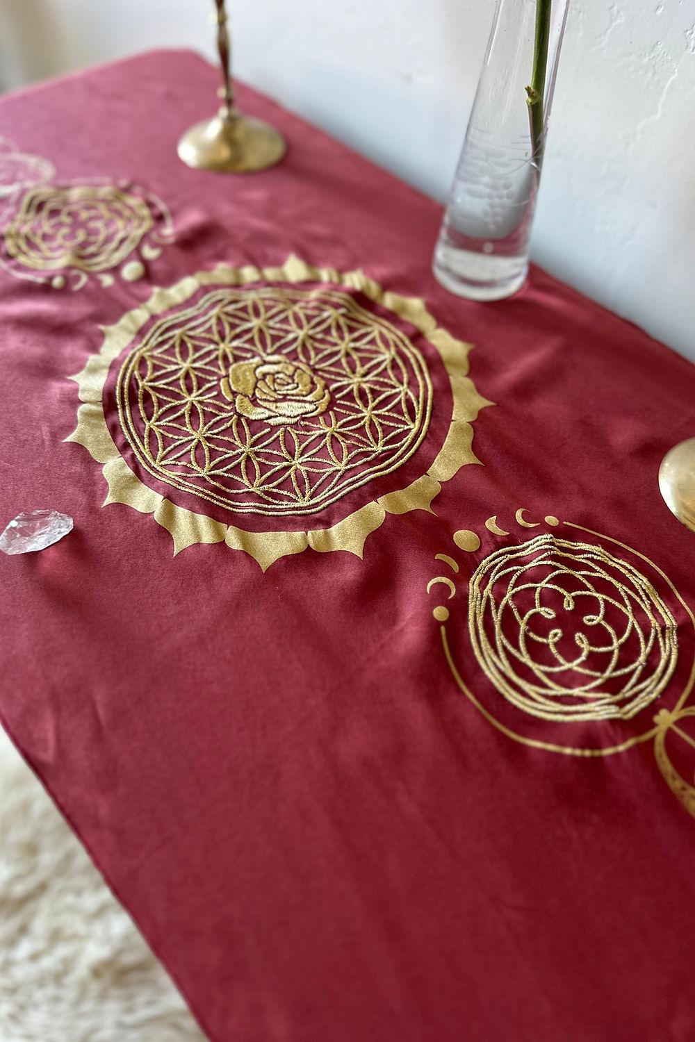 Rose Lineage - Altar Cloth - The Rose Codes