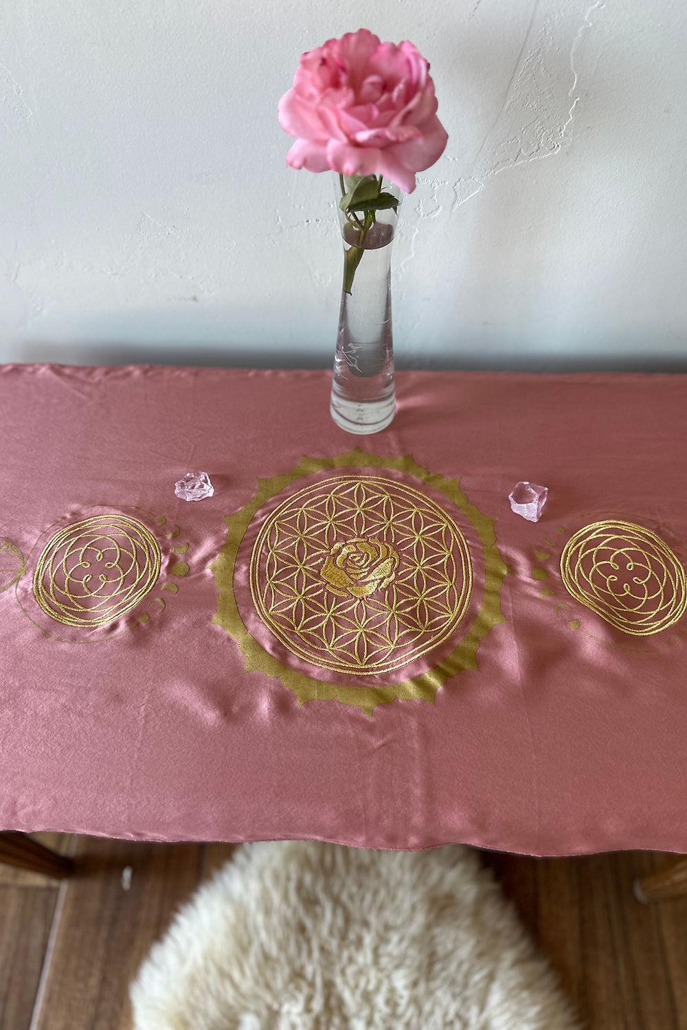 Rose Lineage - Altar Cloth - The Rose Codes