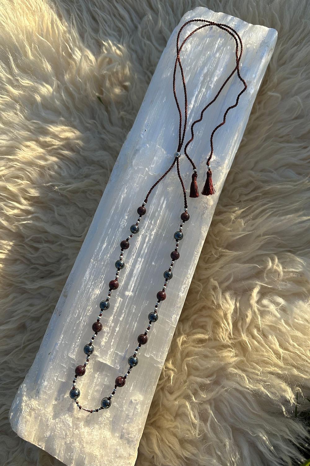 Rose Blood - Womb Mala - The Rose Codes