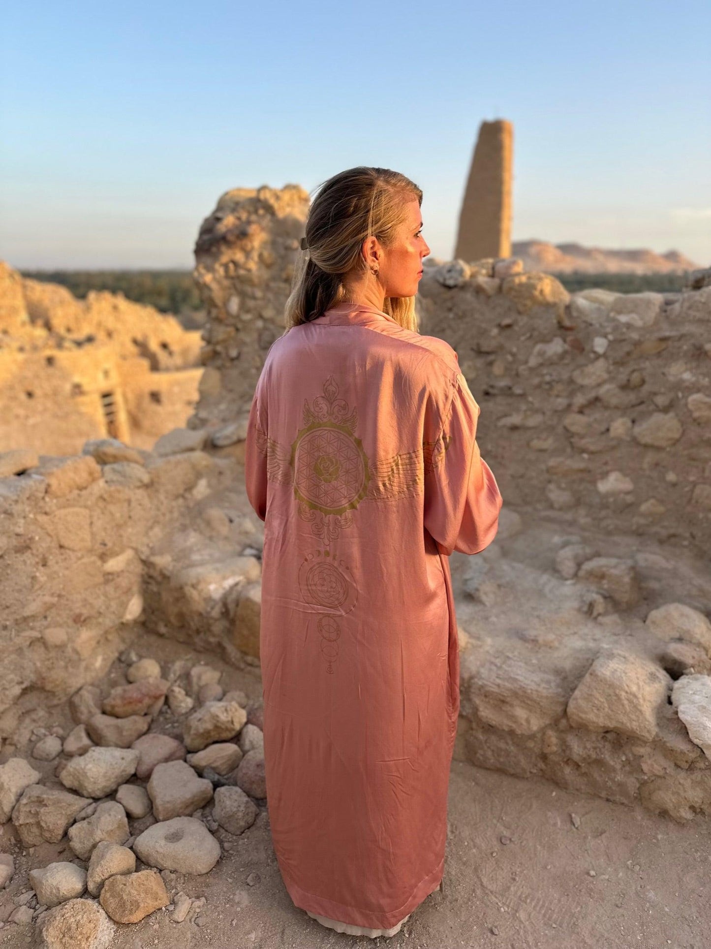 Rose Priestess Kimono (long-sleeve) - The Rose Codes