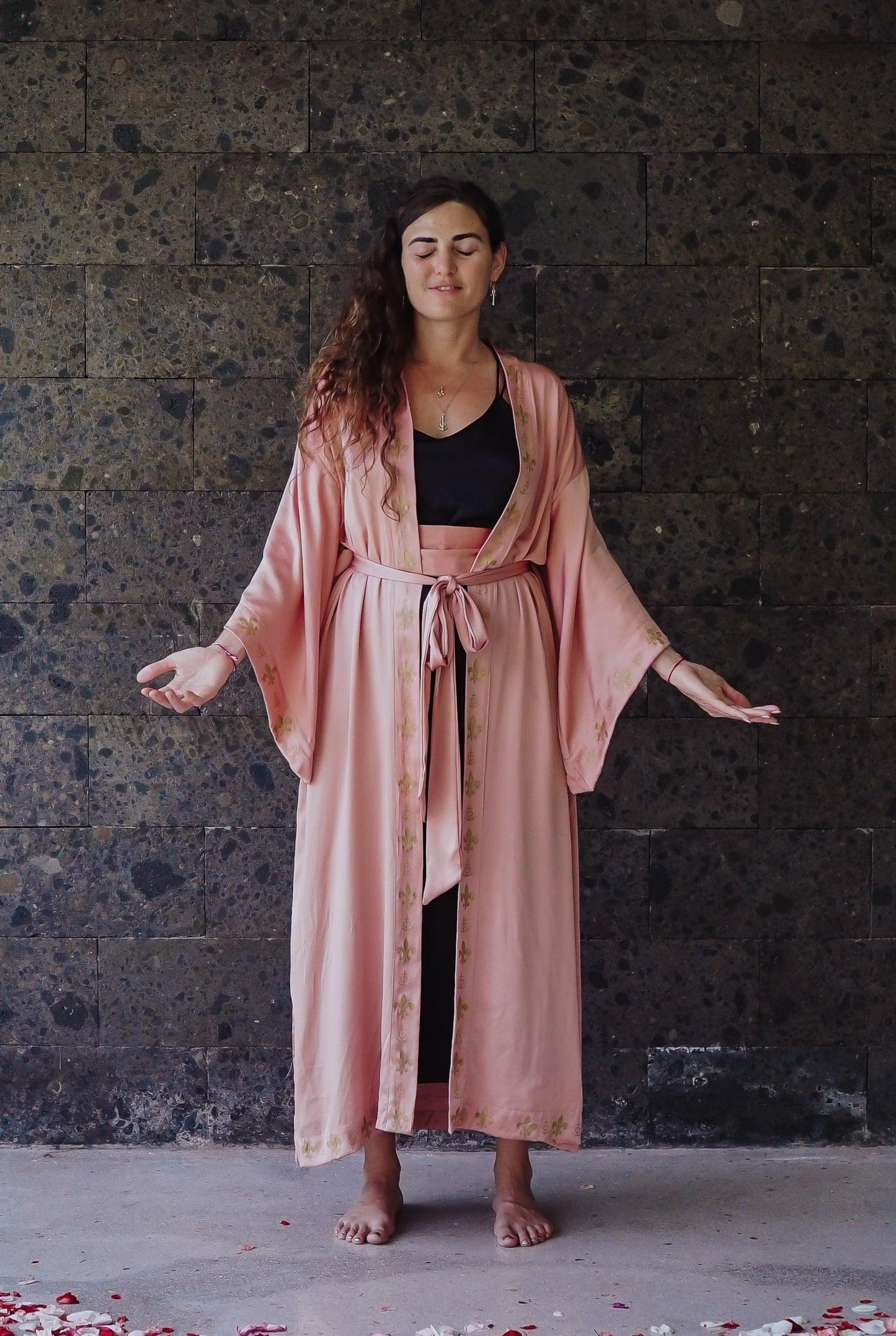 Rose Priestess Kimono (long-sleeve) - The Rose Codes