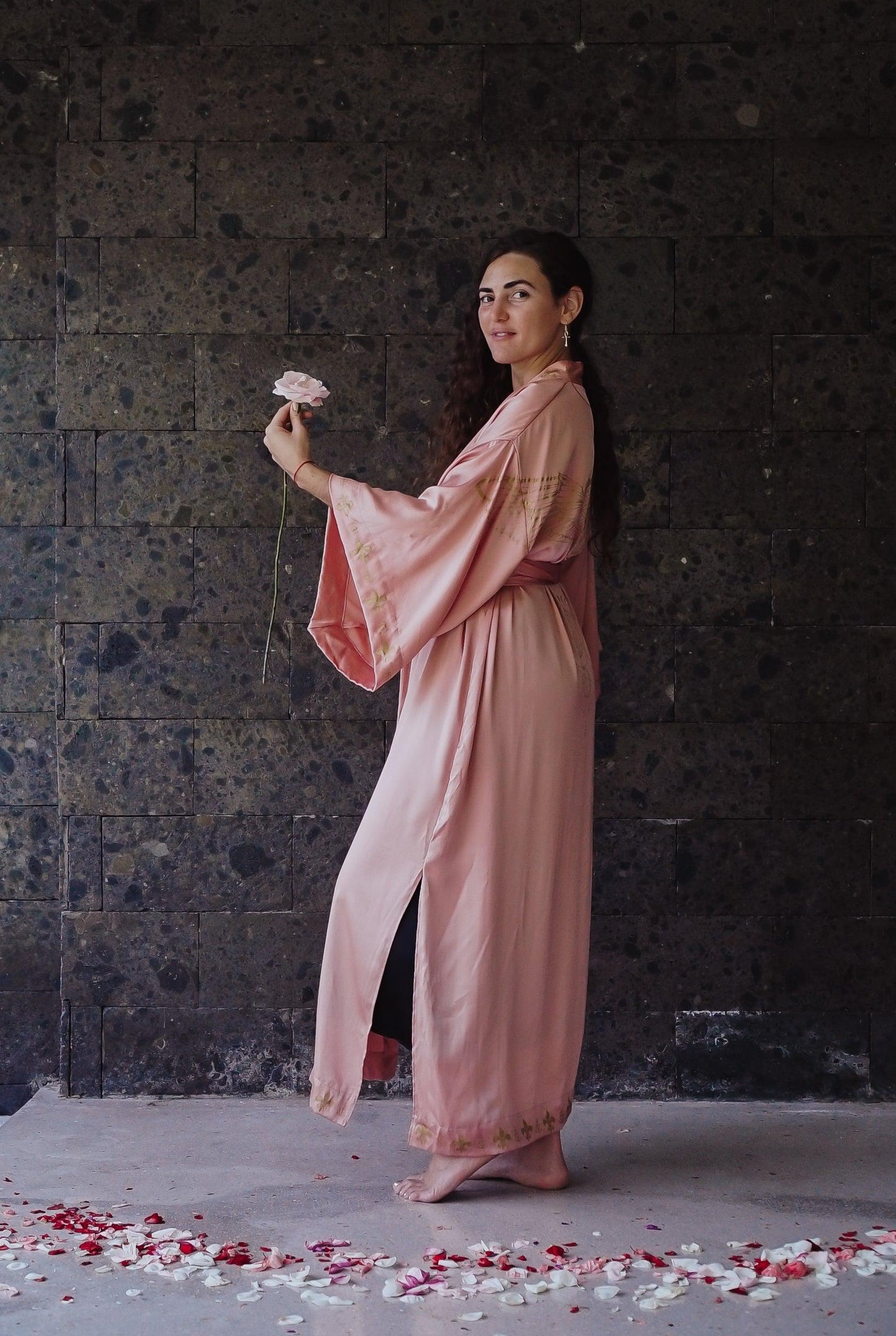 Rose Priestess Kimono (long-sleeve) - The Rose Codes