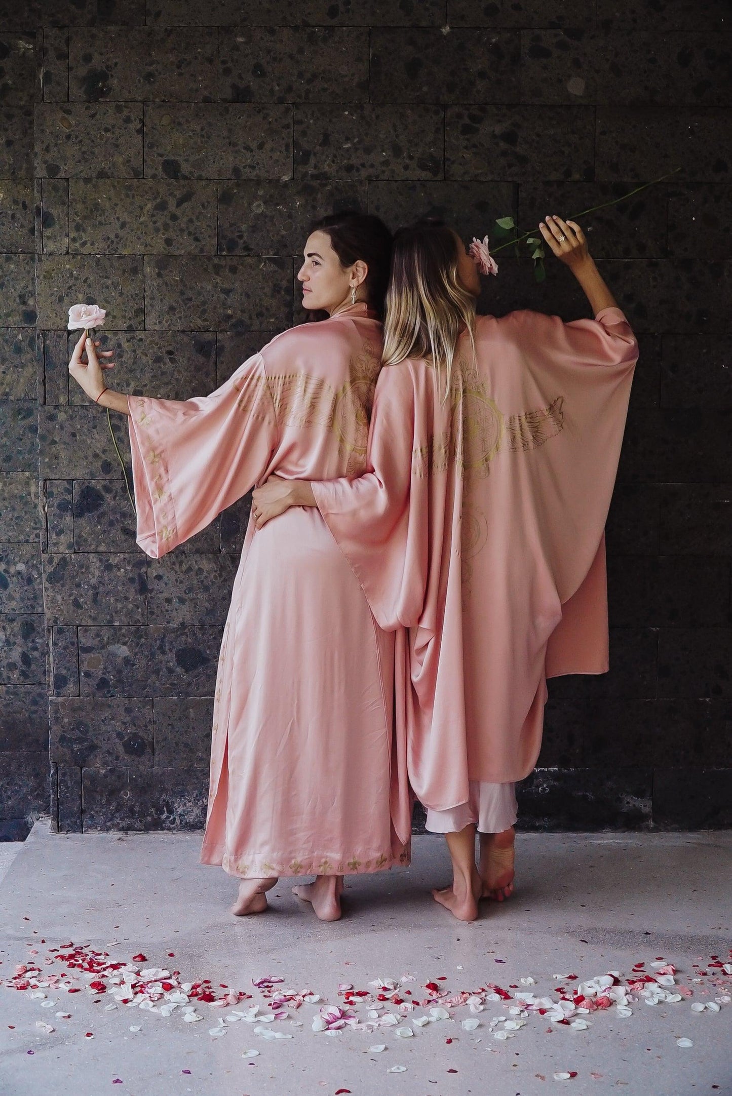 Rose Priestess Kimono (long-sleeve) - The Rose Codes