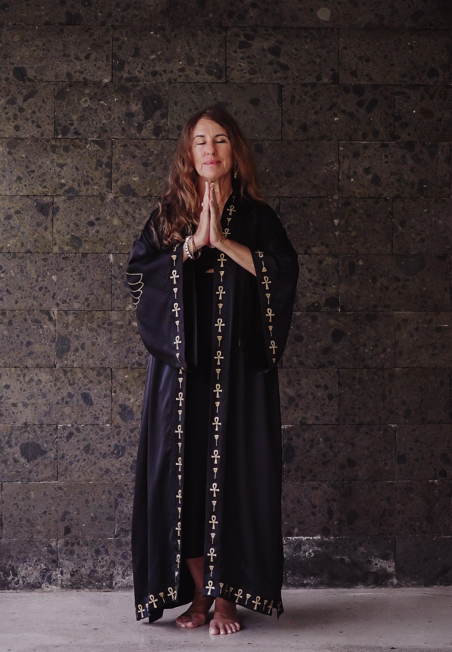 Isis Priestess Kimono (long-sleeve) - The Rose Codes