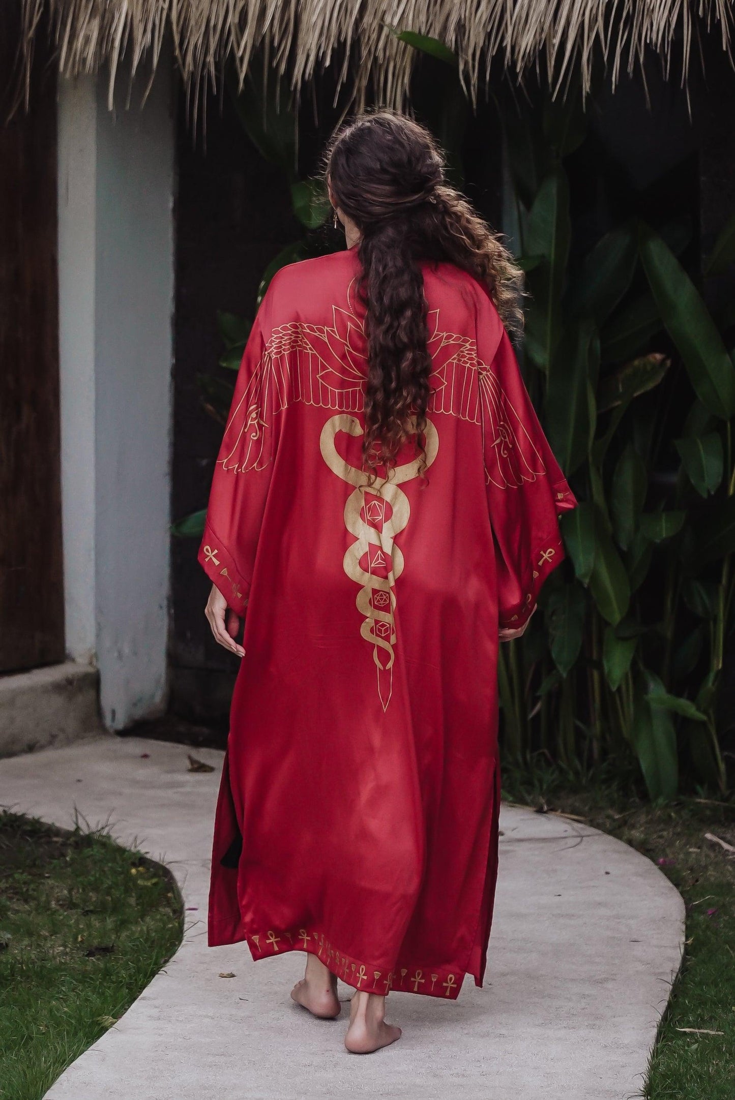 Isis Priestess Kimono (long-sleeve) - The Rose Codes