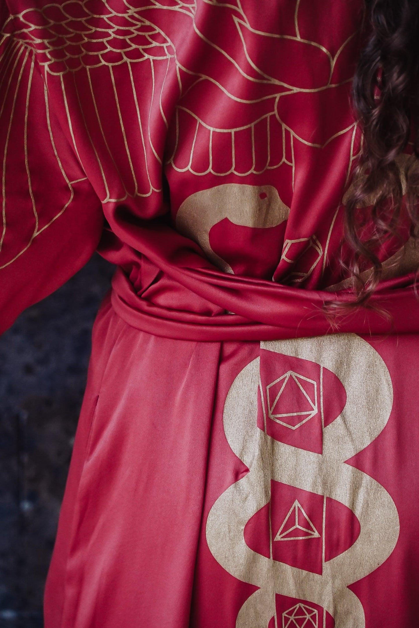 Isis Priestess Kimono (long-sleeve) - The Rose Codes