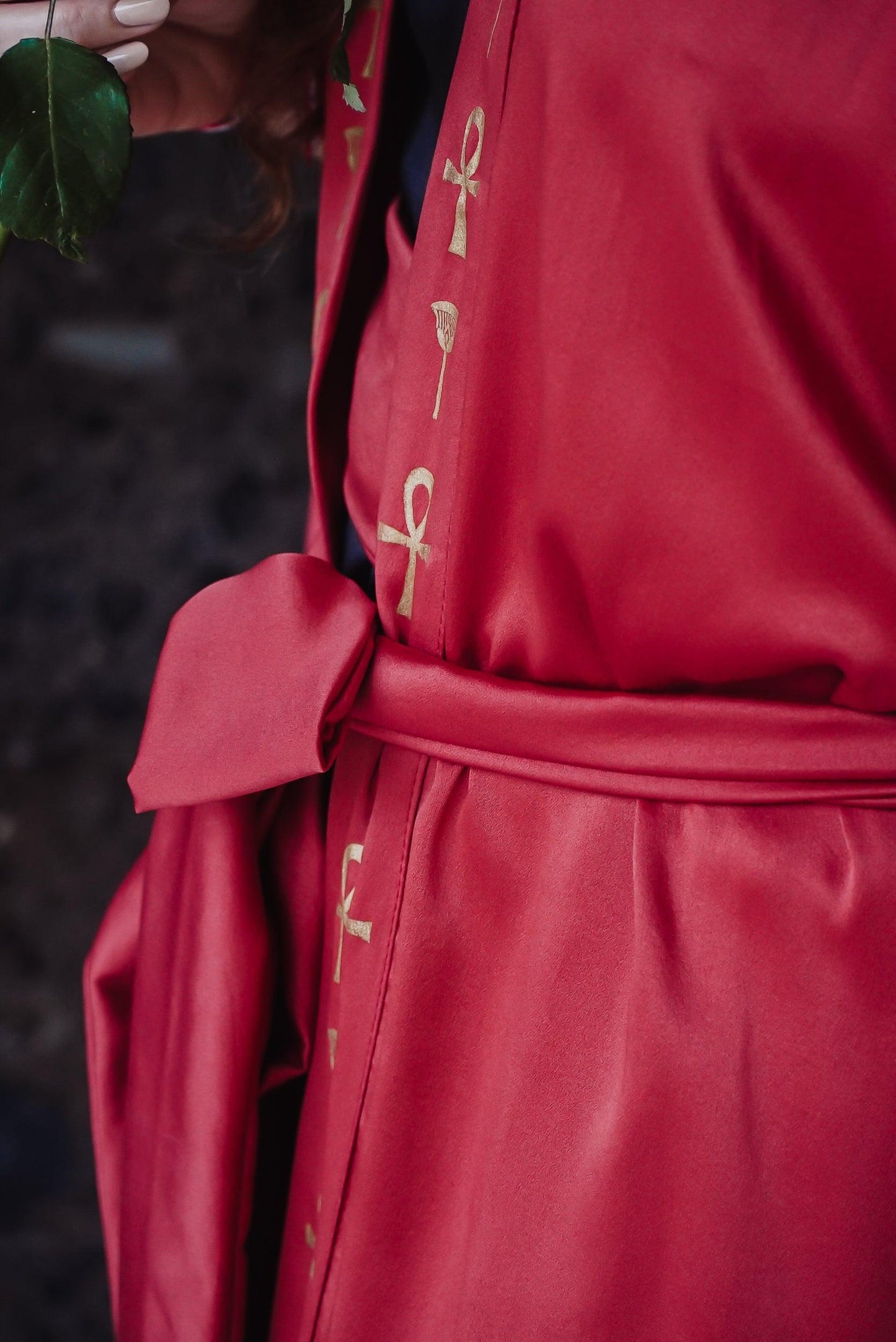 Isis Priestess Kimono (long-sleeve) - The Rose Codes