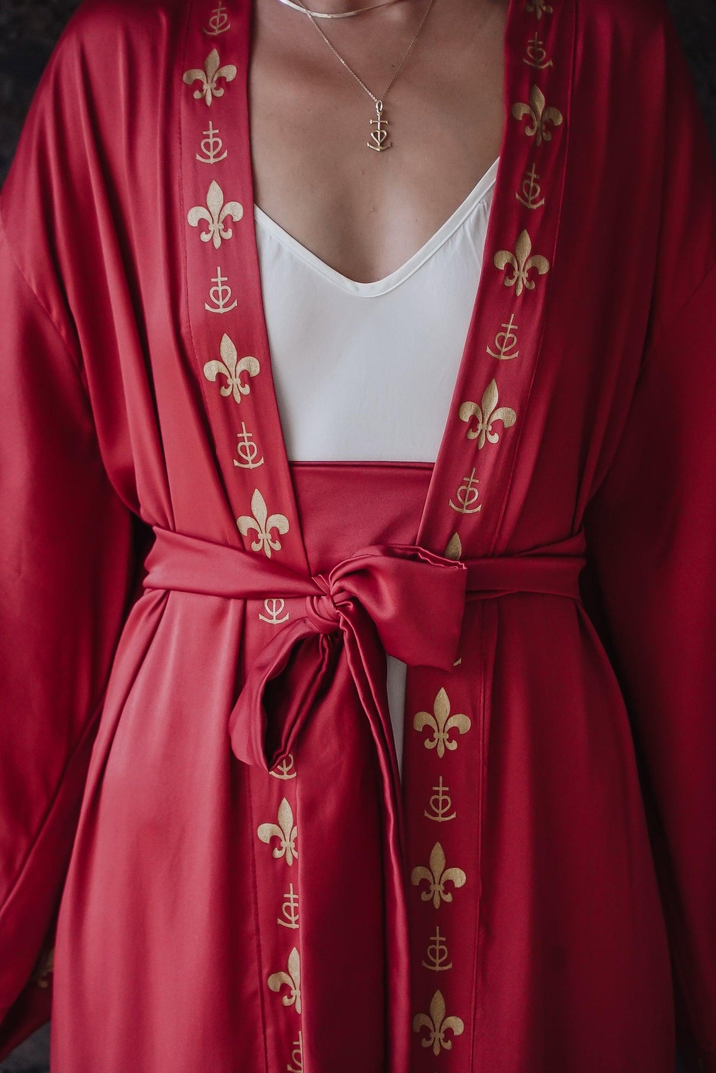 Rose Priestess Kimono (long-sleeve) - The Rose Codes