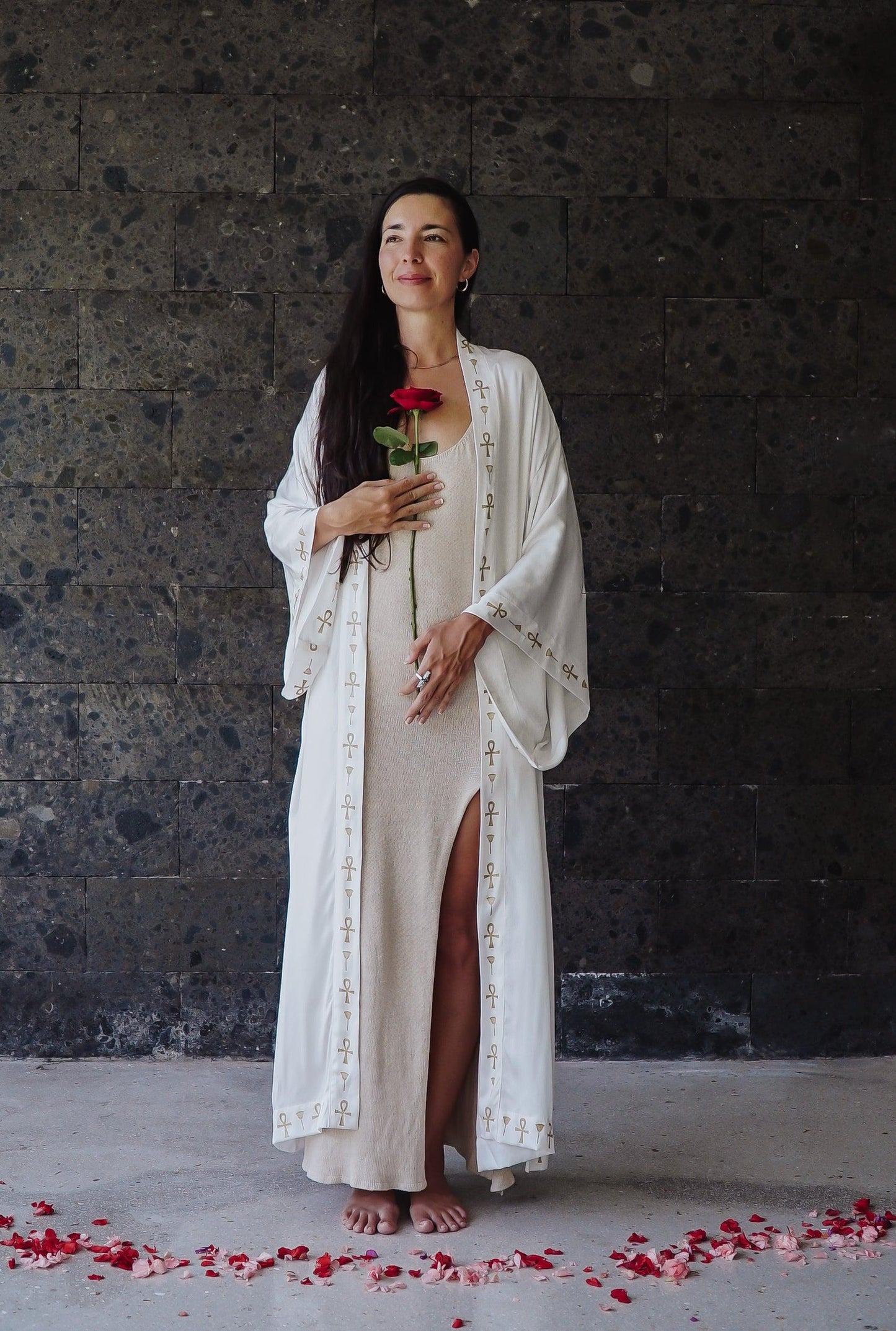 Isis Priestess Kimono (long-sleeve) - The Rose Codes
