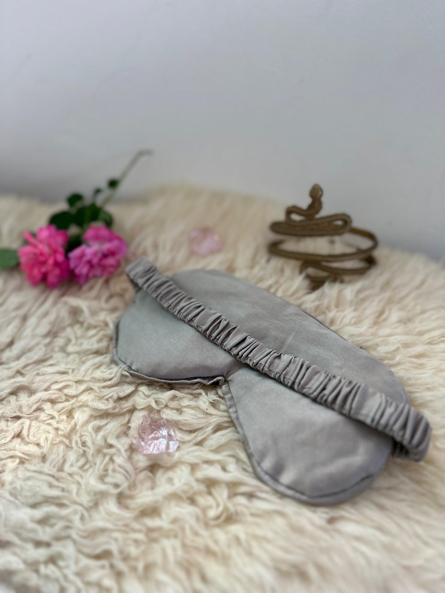 Silk Crystal Mask - Triple Moon Goddess - The Rose Codes